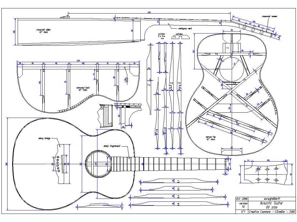 dreadnought guitar plans pdf